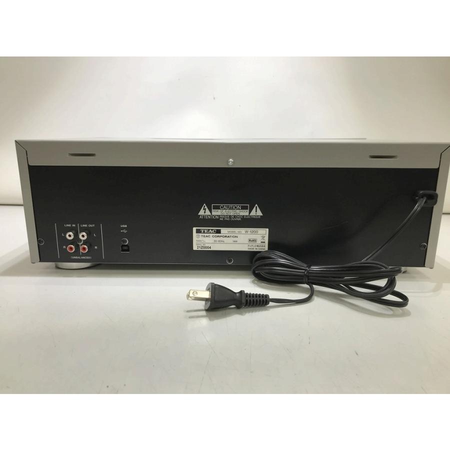 ティアック TEAC Wカセットデッキ W-1200 : ワットマン Yahoo