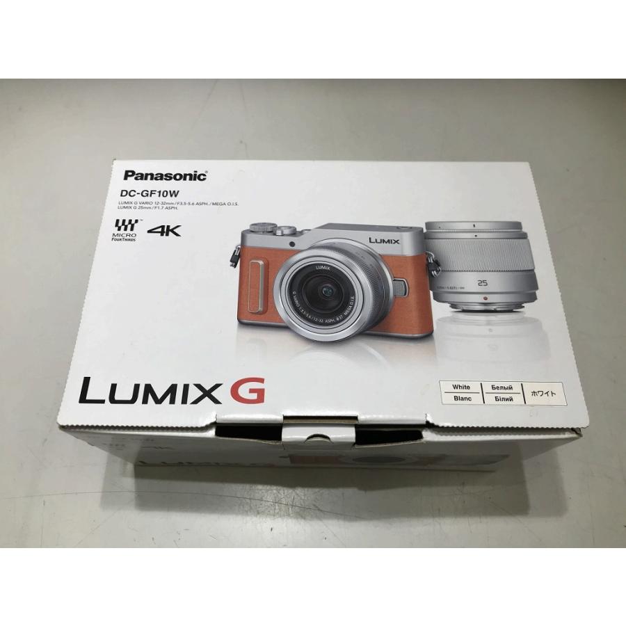 パナソニック Panasonic ミラーレス一眼 DC-GF10W-D ダブルレンズ 