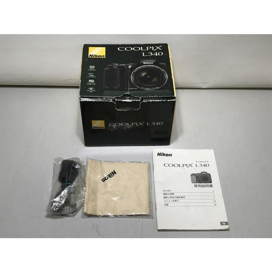 【美品】COOLPIX L340 デジカメ　箱＆アルバム付き　黒 ブラック Amazon.com : Nikon Coolpix L340 20.2 MP Digital Camera with 28x
