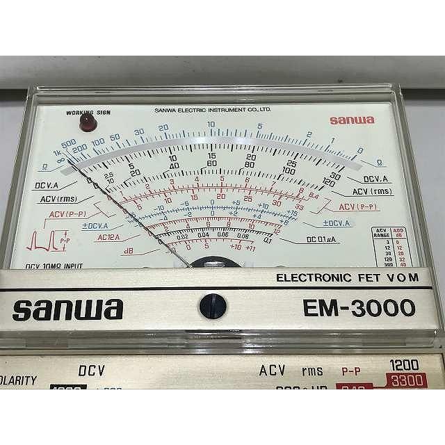 サンワデンキケイキ SANWA アナログテスター EM-3000｜wattmann｜04