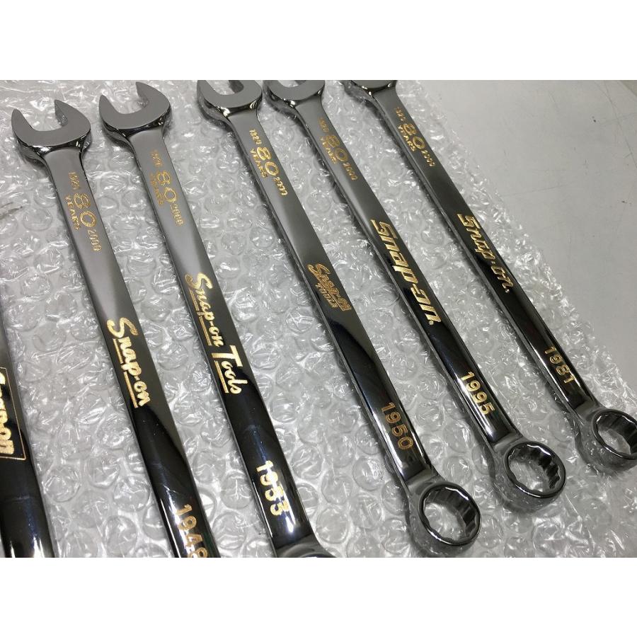 スナップオン snap-on 80周年記念モデル コンビレンチセット 