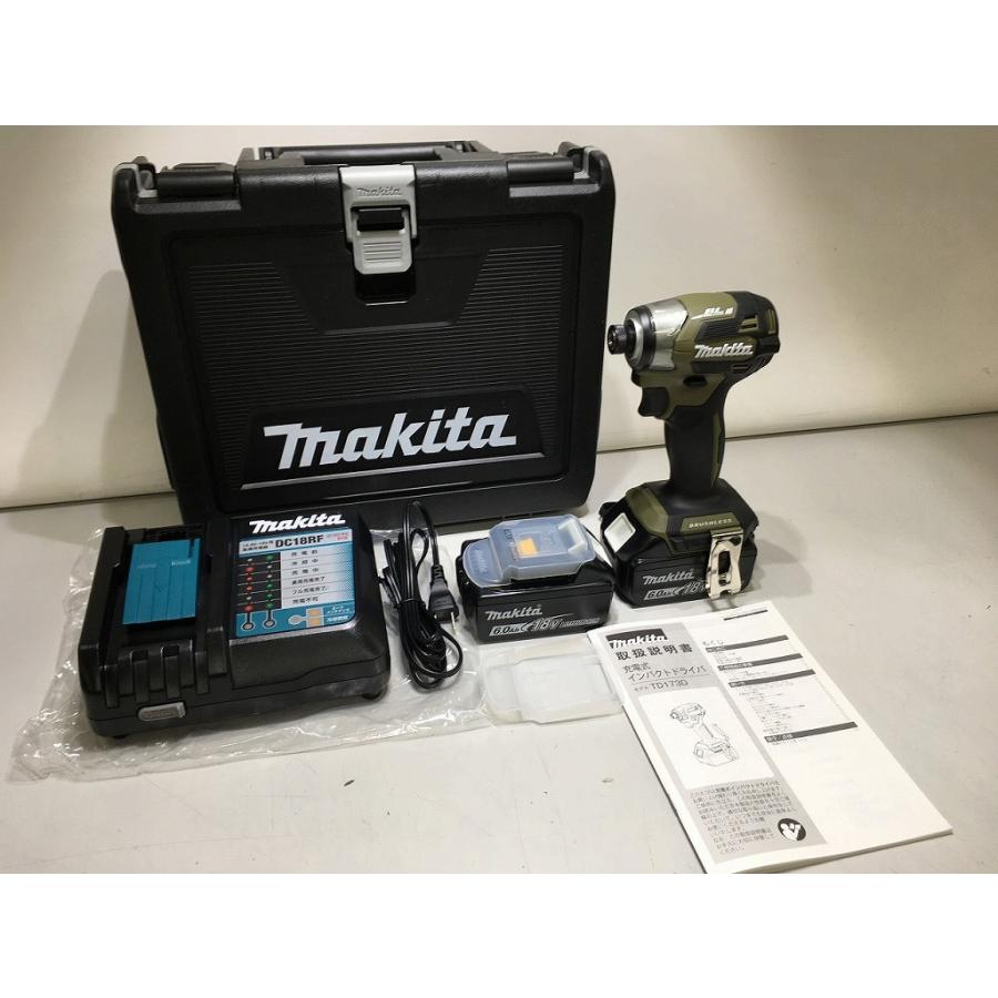 未使用】 マキタ makita 充電式インパクトドライバ TD173DRGXO