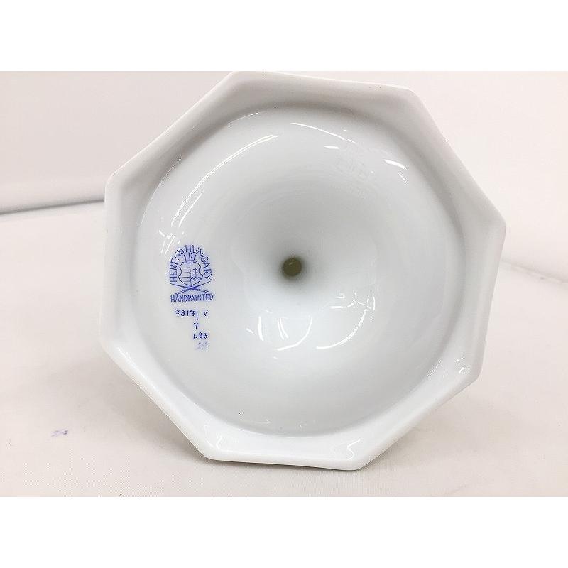 ヘレンド HEREND キャンドルスタンド 蝶_5