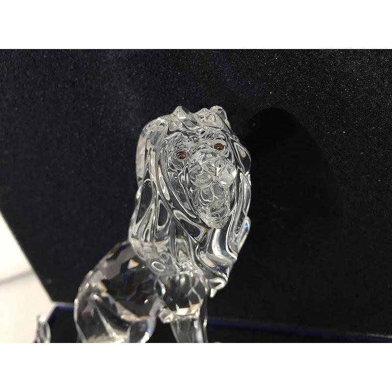スワロフスキー SWAROVSKI ライオン / 置き物 クリスタル : ワットマン