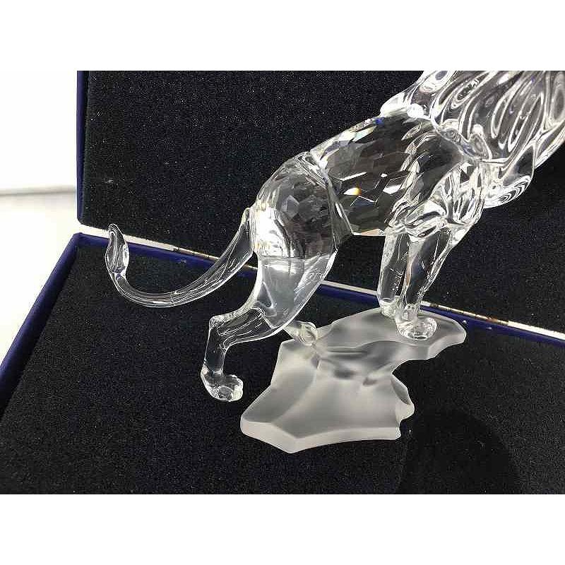 スワロフスキー SWAROVSKI ライオン / 置き物 クリスタル : ワットマン