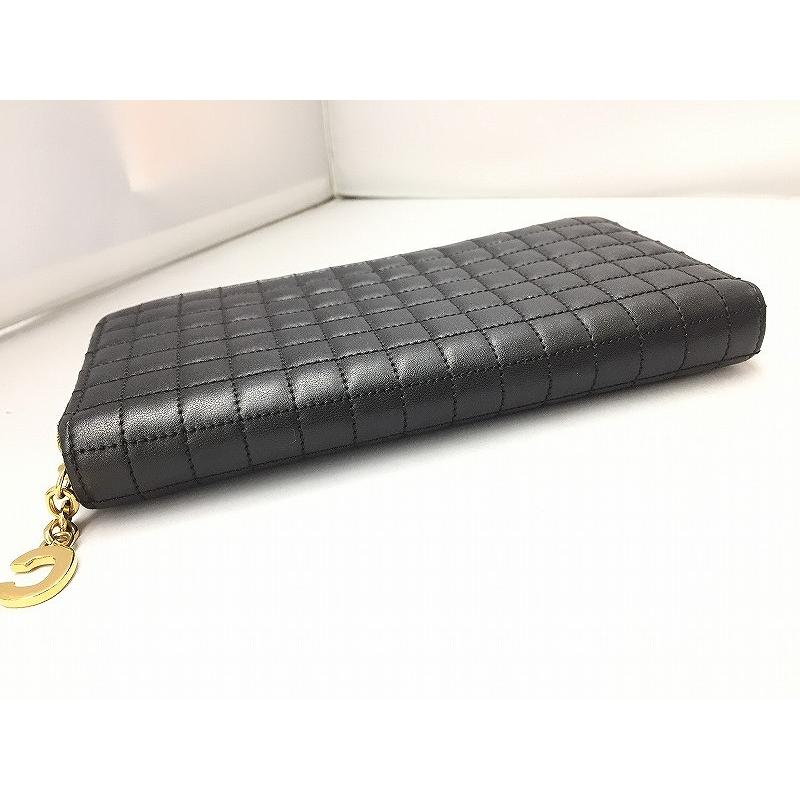 セリーヌ CELINE ラウンドファスナー長財布 Cチャーム 黒 S,TN セリーヌ CELINE ラウンドファスナー長財布 Cチャーム 黒 S,TN