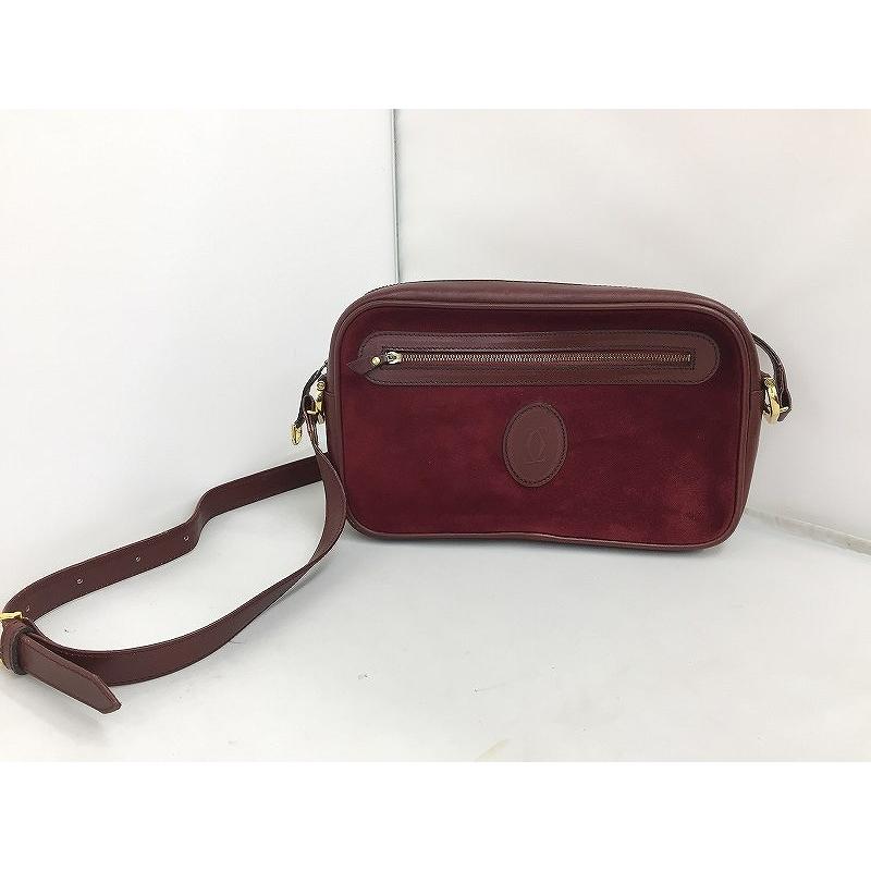 カルティエ Cartier ショルダーバッグ ボルドー : ワットマン Yahoo