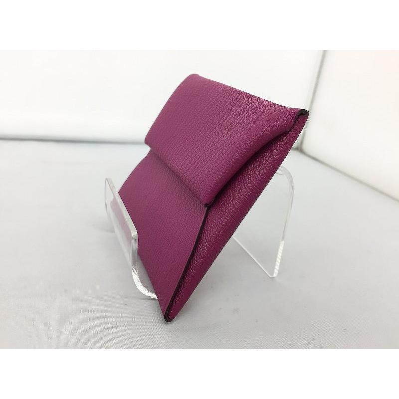 エルメス HERMES バスティア コインケース / 小銭入れ ピンク