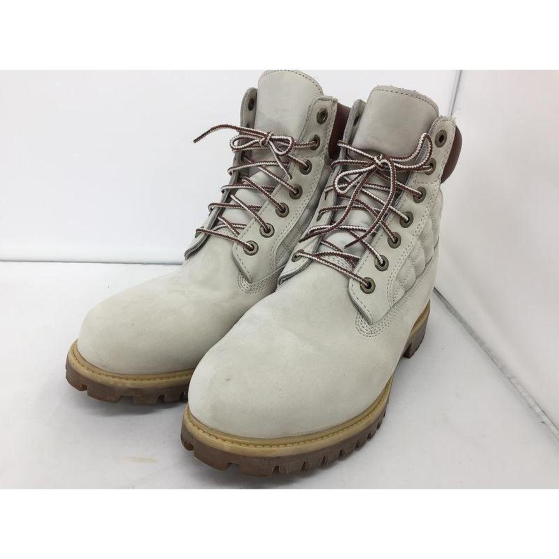白ティンバーランド　　　　27cm ティンバーランド Timberland 10インチ プレミアム オフ ホワイト