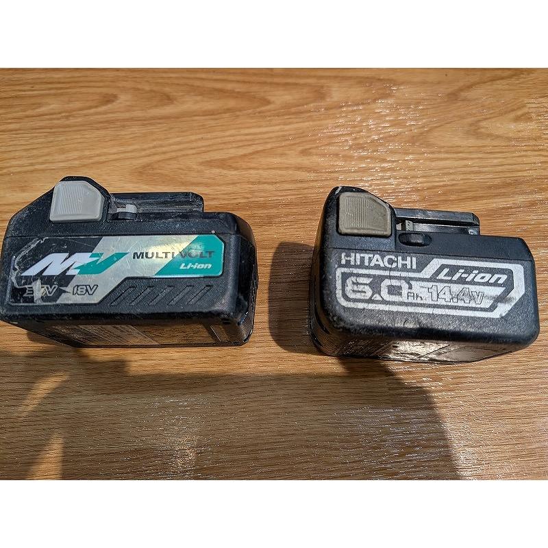 充電式 インパクトドライバー 18V 2.5Ah 14.4V 6.0Ah ※状態難あり 【Lasting】 イエロー WH18DDL2