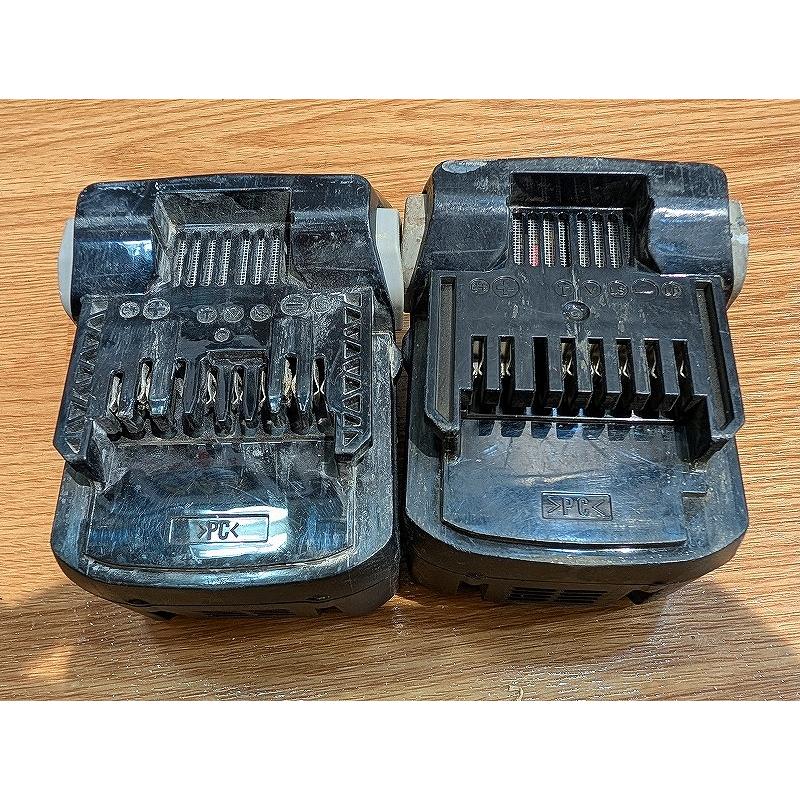 充電式 インパクトドライバー 18V 2.5Ah 14.4V 6.0Ah ※状態難あり 【Lasting】 イエロー WH18DDL2
