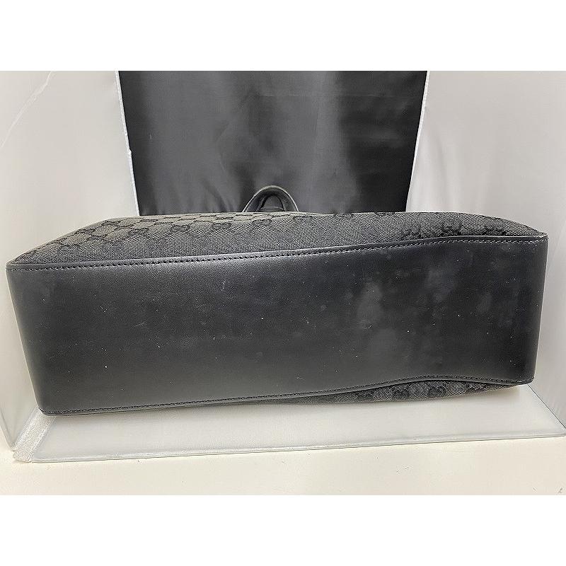 グッチ GUCCI トートバッグ ブラック系・GGキャンバス 106251 グッチ GUCCI トートバッグ ブラック系・GGキャンバス 106251