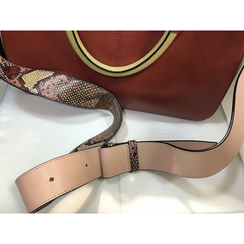シーバイクロエ SEE BY CHLOE レザー 2wayバッグ ハンドバッグ 
