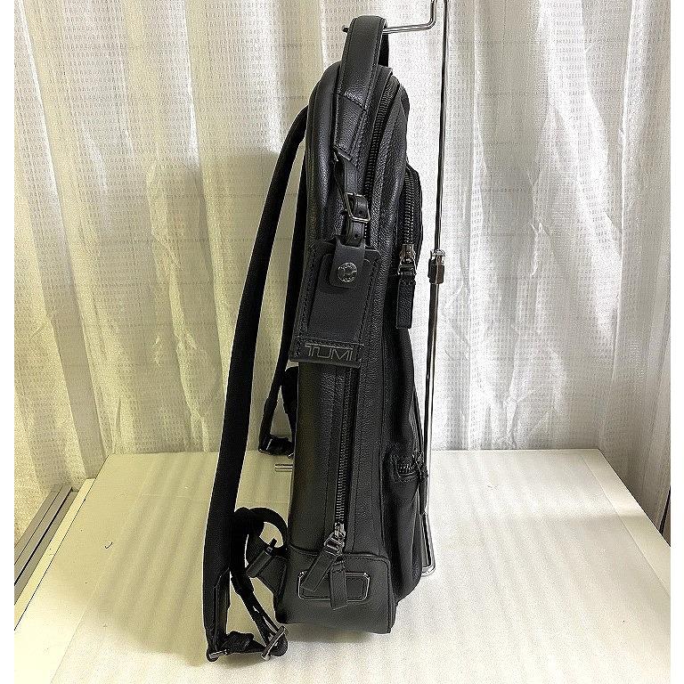 トゥミ TUMI レザーリュック バックパック ブラッドナー A4サイズ収納可 高級ライン ビジネス カジュアル 出張 ブラック系 6302011DP_3