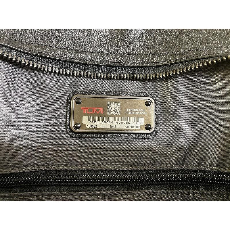 トゥミ TUMI レザーリュック バックパック ブラッドナー A4サイズ収納可 高級ライン ビジネス カジュアル 出張 ブラック系 6302011DP_5
