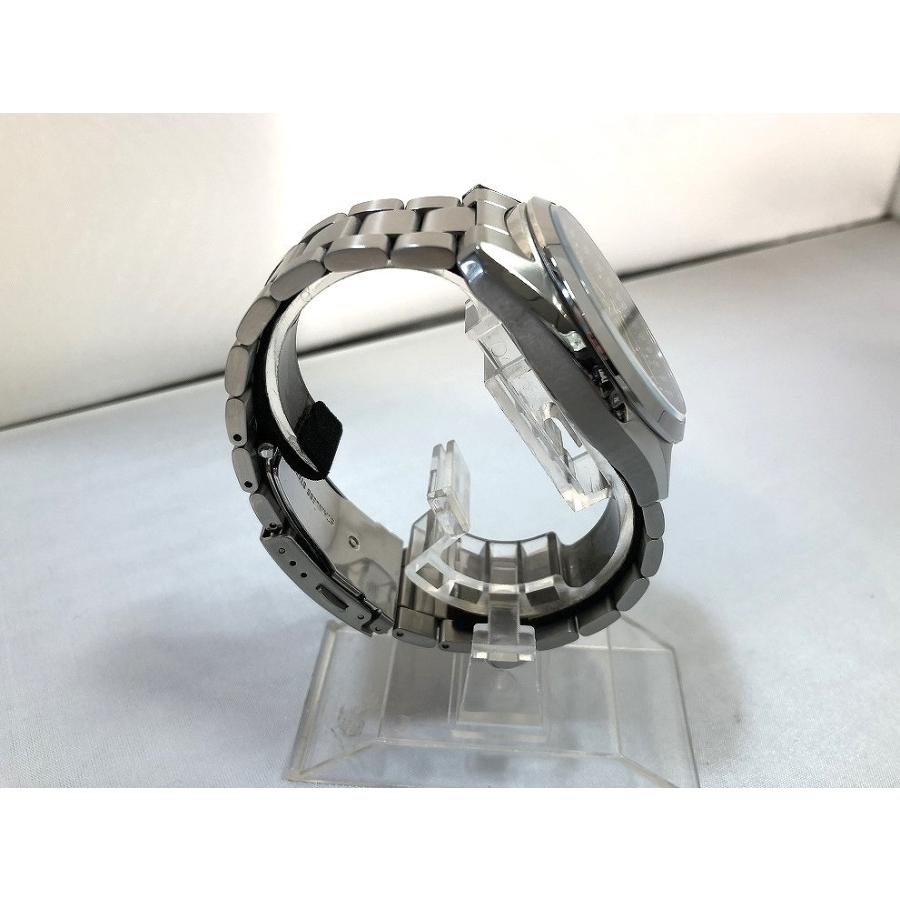 オリエント ORIENT ソーラー クロノグラフ 腕時計 カレンダー シルバー