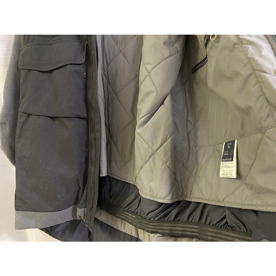 モンベル mont bell ランドクルーザージャケット ライナー付き 高機能ウェア ジャケット アウター 防寒 防水 XL 1131119の画像