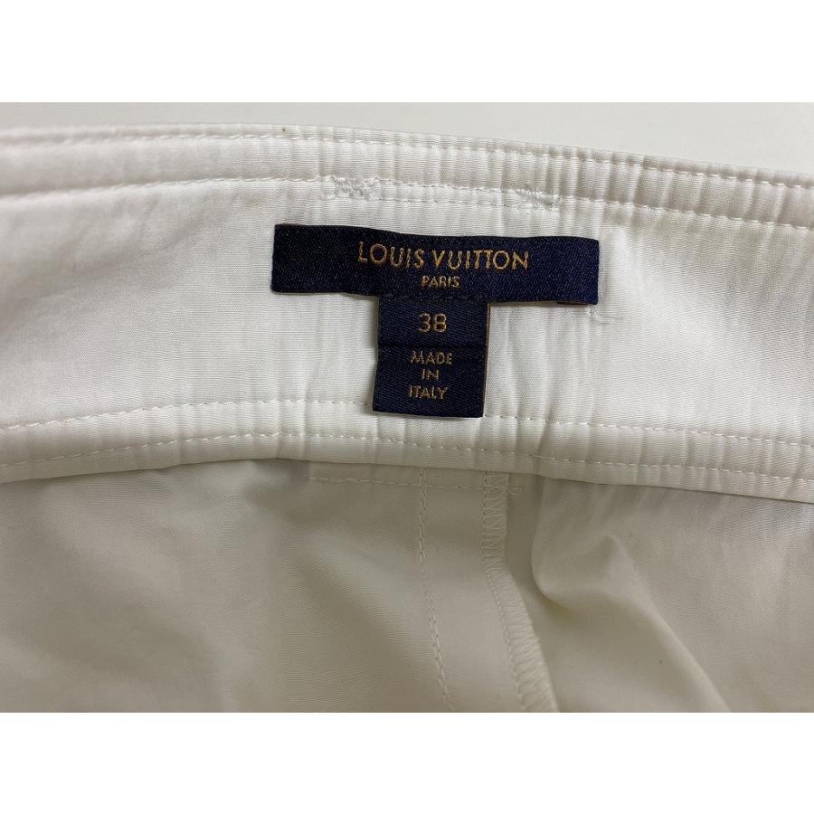 ルイヴィトン LOUIS VUITTON パンツ ボトム ベルト付き レディース チノパン ロングパンツ 38 モノグラム FKPA89ZTG