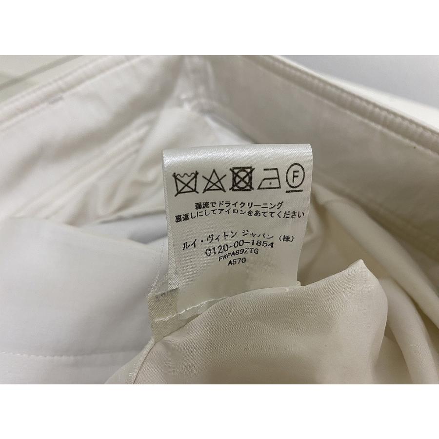 ルイヴィトン LOUIS VUITTON パンツ ボトム ベルト付き レディース チノパン ロングパンツ 38 モノグラム FKPA89ZTG