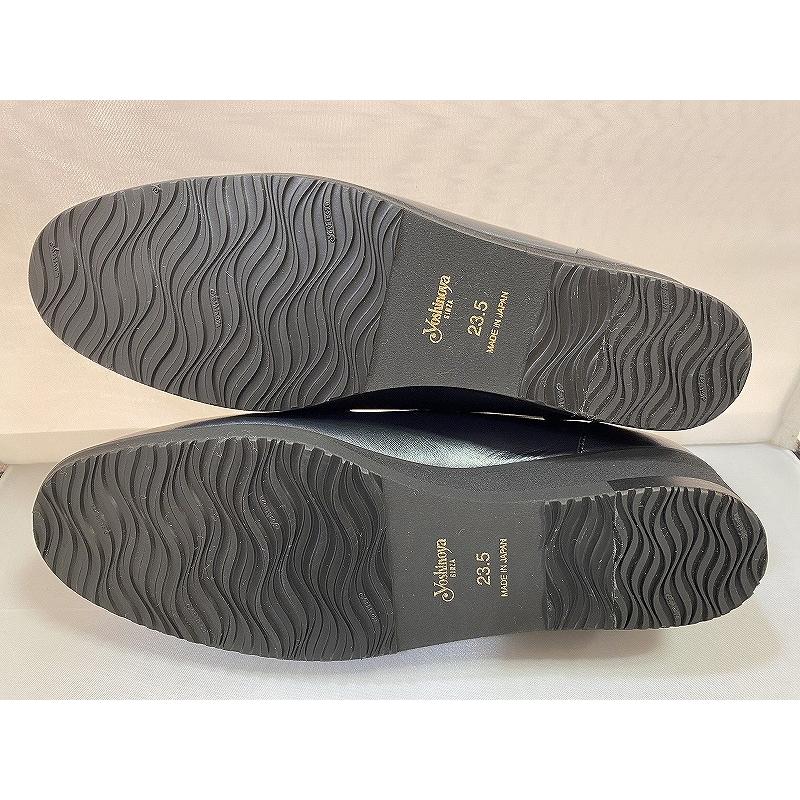 新品　ヨシノヤ　yoshinoya 晴雨兼用　軽量　革　靴　24.5 シューズ 銀座ヨシノヤ スニーカー ウォーキングシューズ 晴雨兼用 ブランド 靴