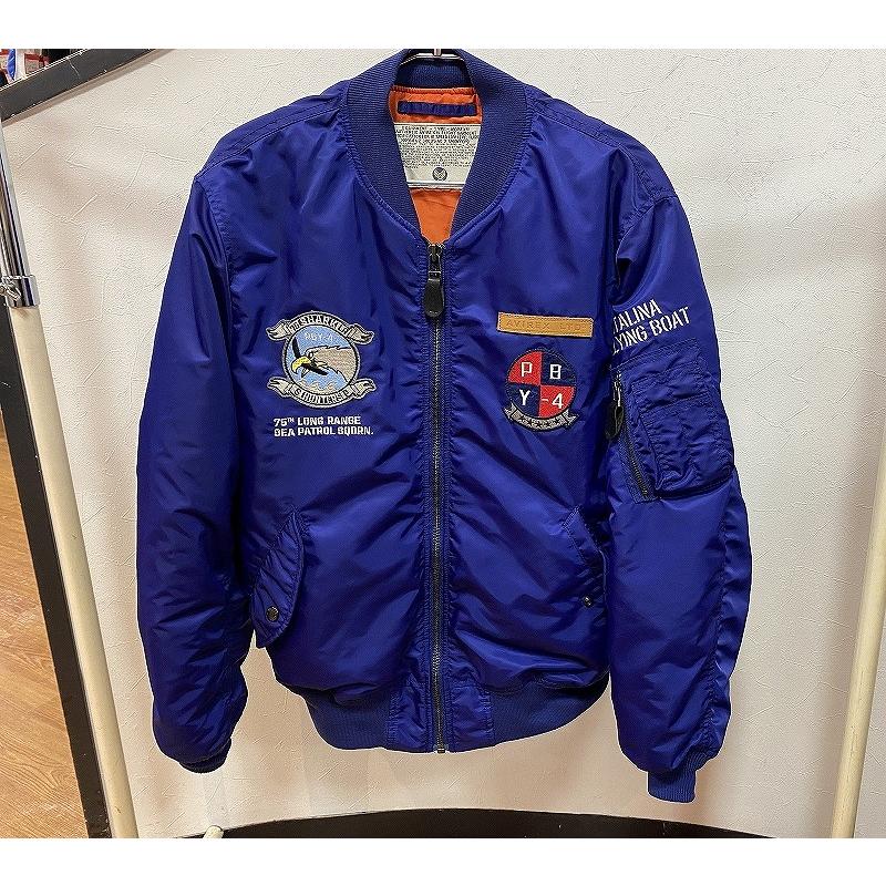 AVIREX MA-1 フライトジャケット XL ネイビー アヴィレックス AVIREX MA-1 フライトジャケット XL ネイビー