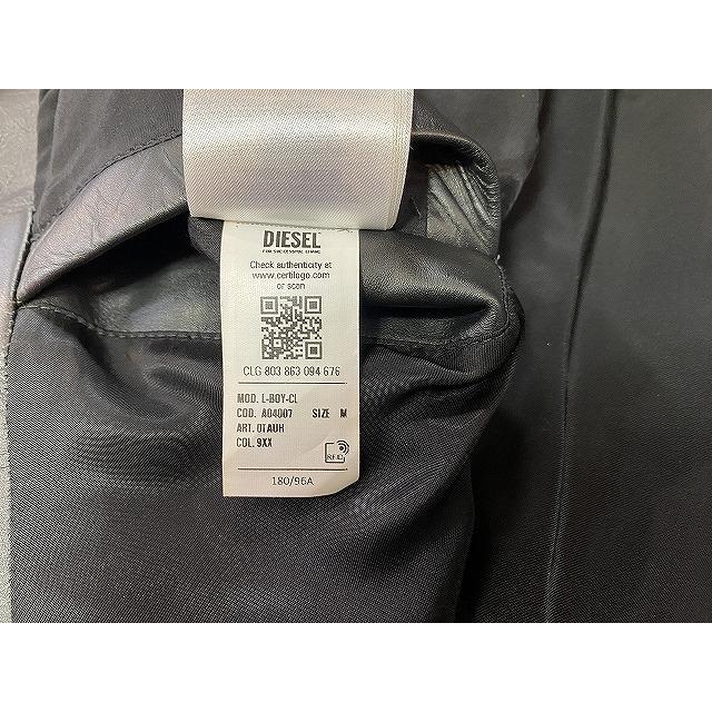 ディーゼル DIESEL L-BOY-R-NEW JACKET メンズ レザージャケット