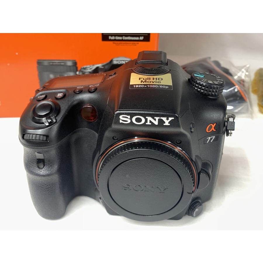 SONY α77 デジタル一眼レフカメラ本体のみ 送料無料】 ソニー SONY デジタル一眼レフカメラ α77 SLT-A77V ボディ