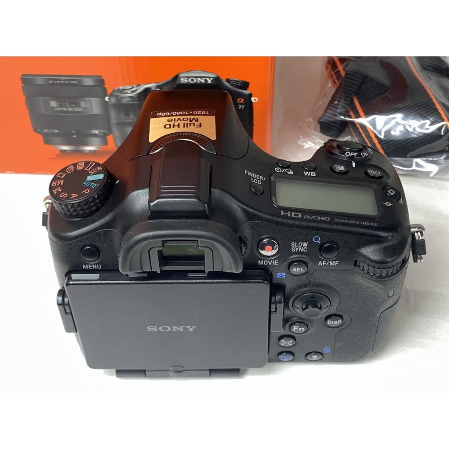 送料無料】 ソニー SONY デジタル一眼レフカメラ α77 SLT-A77V ボディ