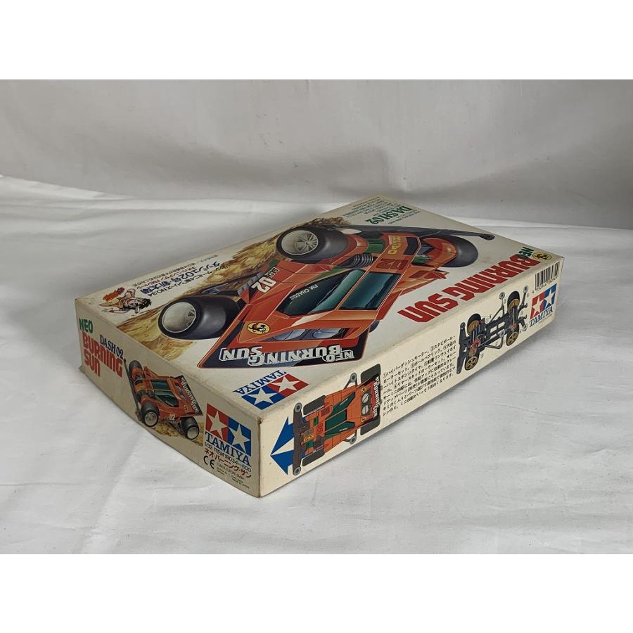 TAMIYA プラモデル ミニ四駆 未組立品 1/32 ダッシュ02号・新太陽(ネオ・バーニング・サン)「レーサーミニ四駆シリーズ No.34」[18034]の画像