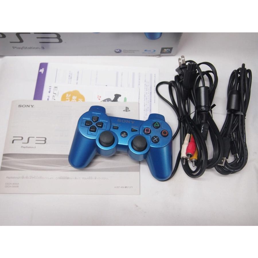PS3 本体 スプラッシュブルー CECH-3000B 【公式通販】