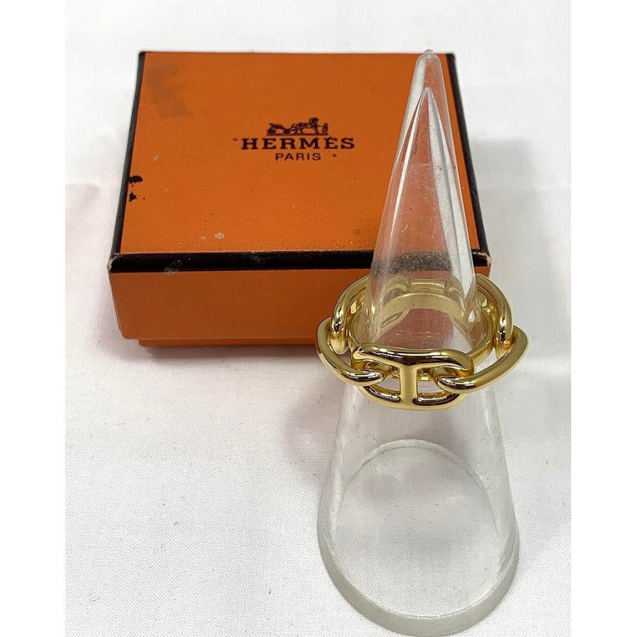 サ*コ様 エルメス HERMES スカーフリング ガレート スカーフリング 《ぺガス・グラヴェ》 - グレー | Hermès - エルメス