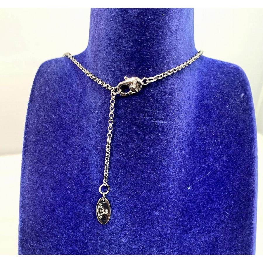 Vivienne Westwood シルバーネックレス ガンメタル ヴィヴィアンウエストウッド Vivienne Westwood ネックレス