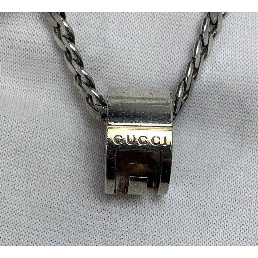 グッチ GUCCI Gリングモチーフリングネックレス シルバー925