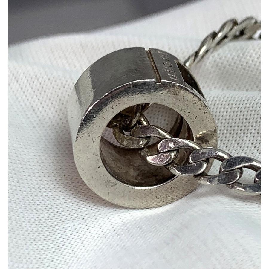 グッチ GUCCI Gリングモチーフリングネックレス シルバー925