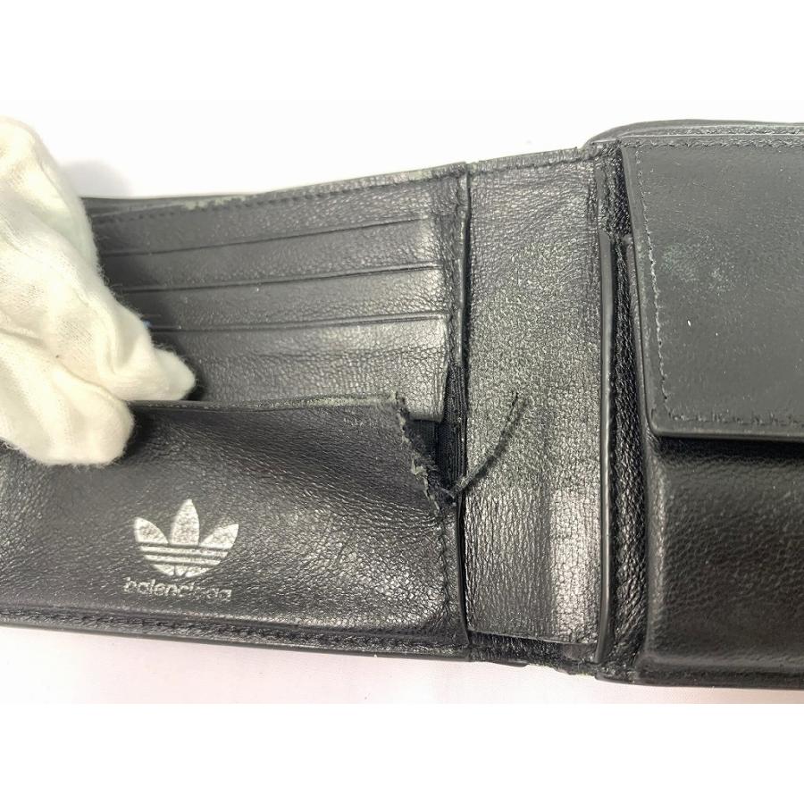バレンシアガ BALENCIAGA ×adidas コラボ 二つ折り財布