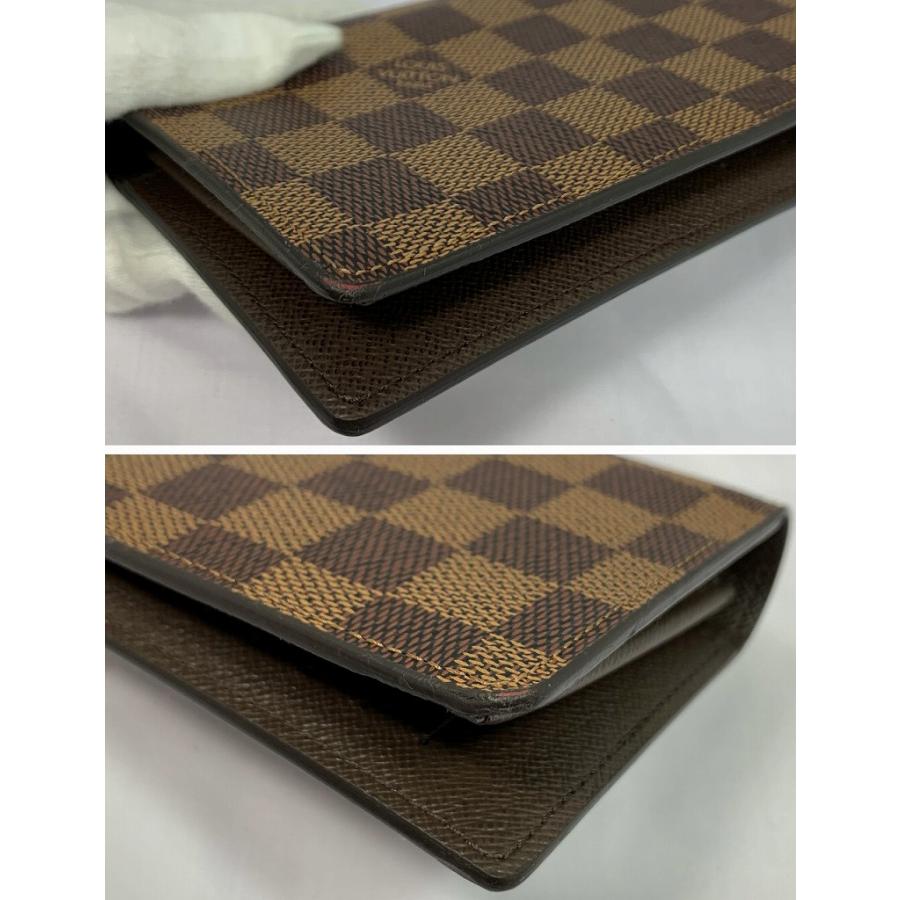 ルイヴィトン LOUIS VUITTON ダミエ ポルトフォイユ・ブラザ N60017