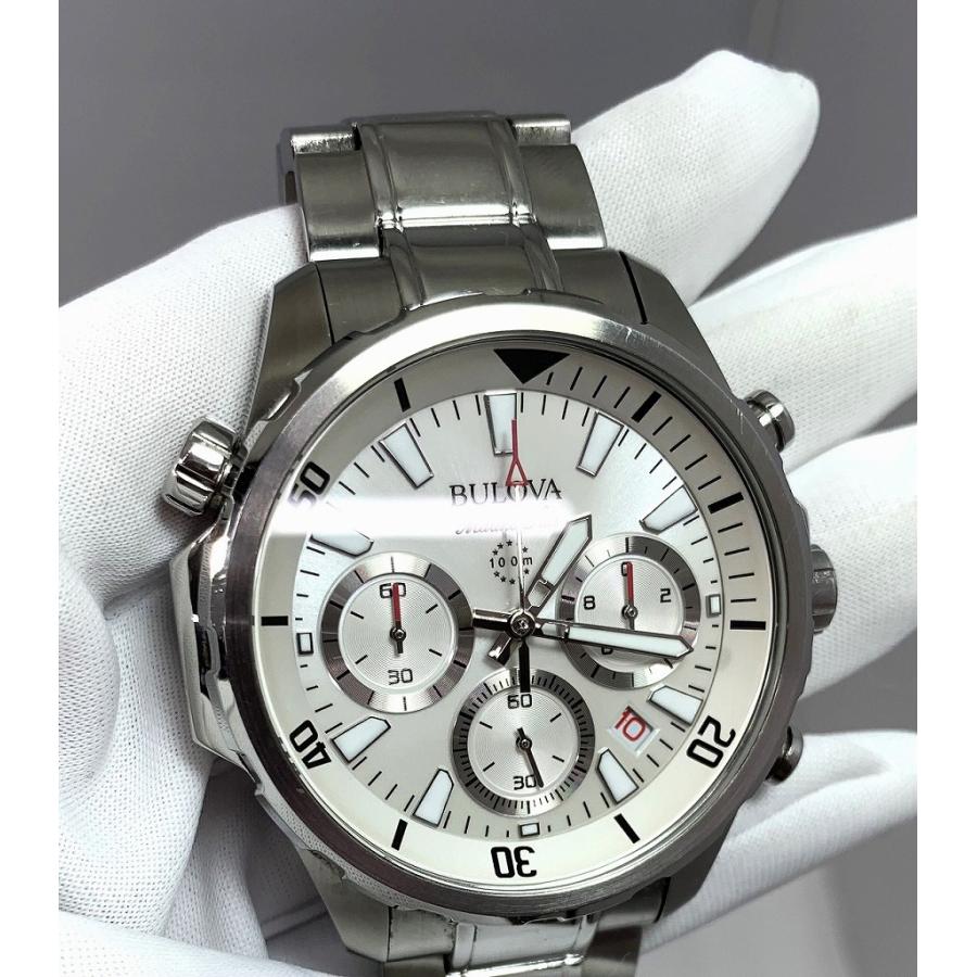ブローバ BULOVA ダイバーズ クロノグラフ 96B255クオーツ 美品 ブローバ BULOVA ダイバーズ クロノグラフ 96B255クオーツ 美品