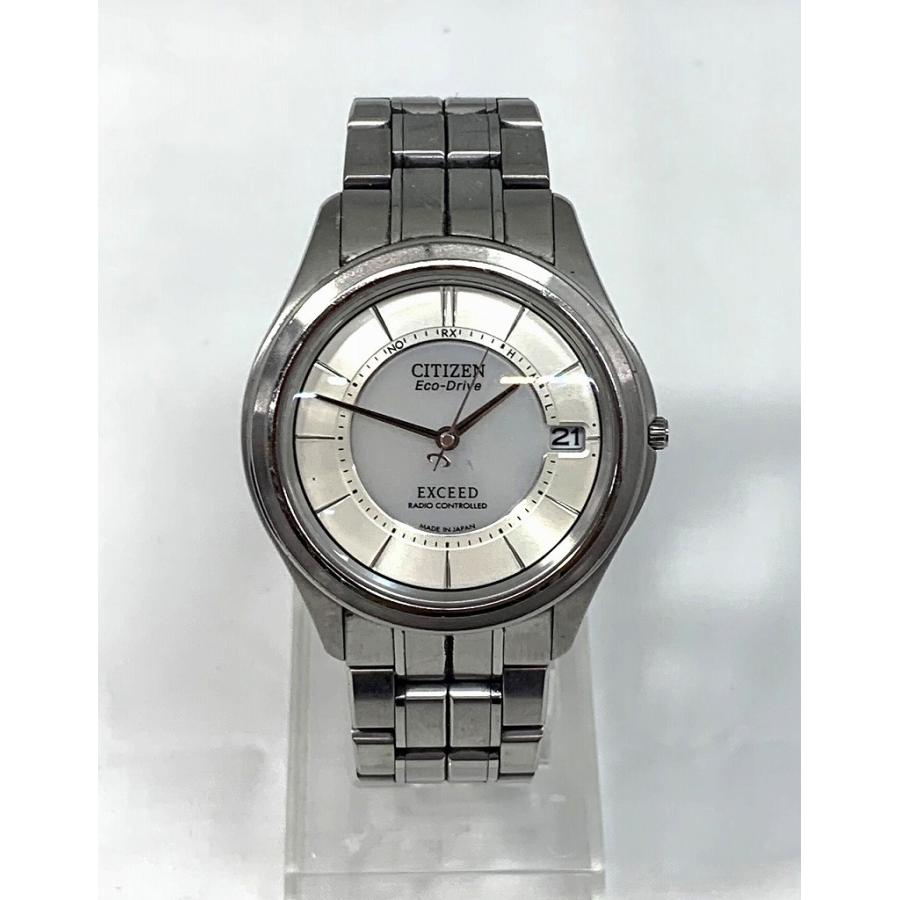 シチズン CITIZEN EXCEED 電波ソーラー H111-T012671 : ワットマン
