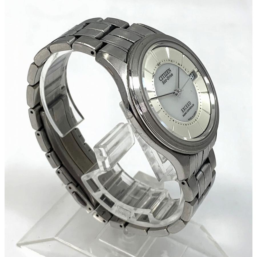 値下げCITIZENエクシード Eco-Drive 電波時計 H111 シチズン CITIZEN EXCEED 電波ソーラー H111-T012671 : ワットマン
