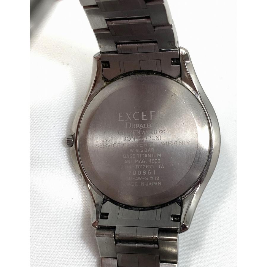 シチズン CITIZEN EXCEED 電波ソーラー H111-T012671 : ワットマン