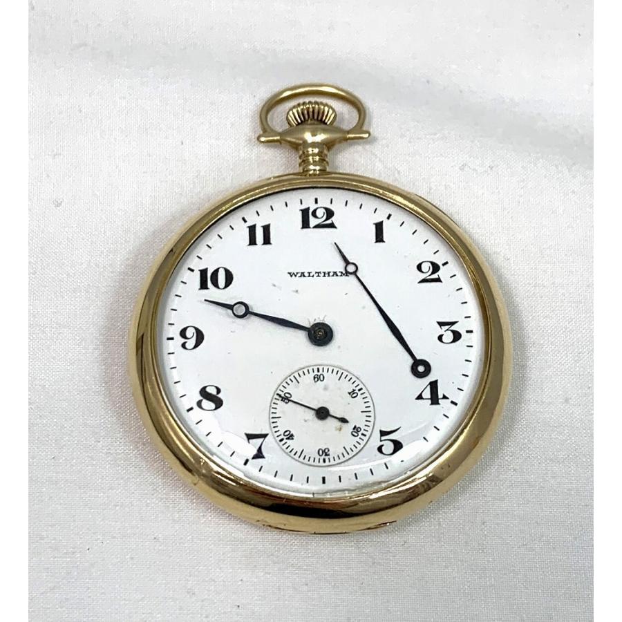 ウォルサム WALTHAM 14K 懐中時計 53.5g 手巻 : ワットマン Yahoo