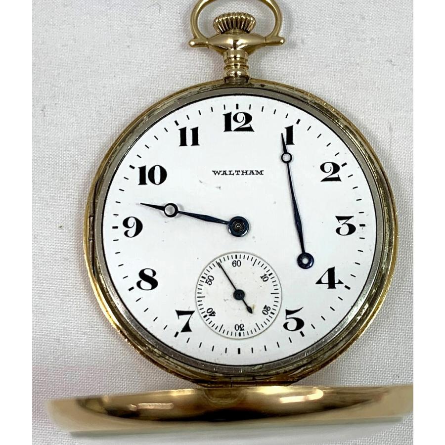 ウォルサム WALTHAM 14K 懐中時計 53.5g 手巻 : ワットマン Yahoo