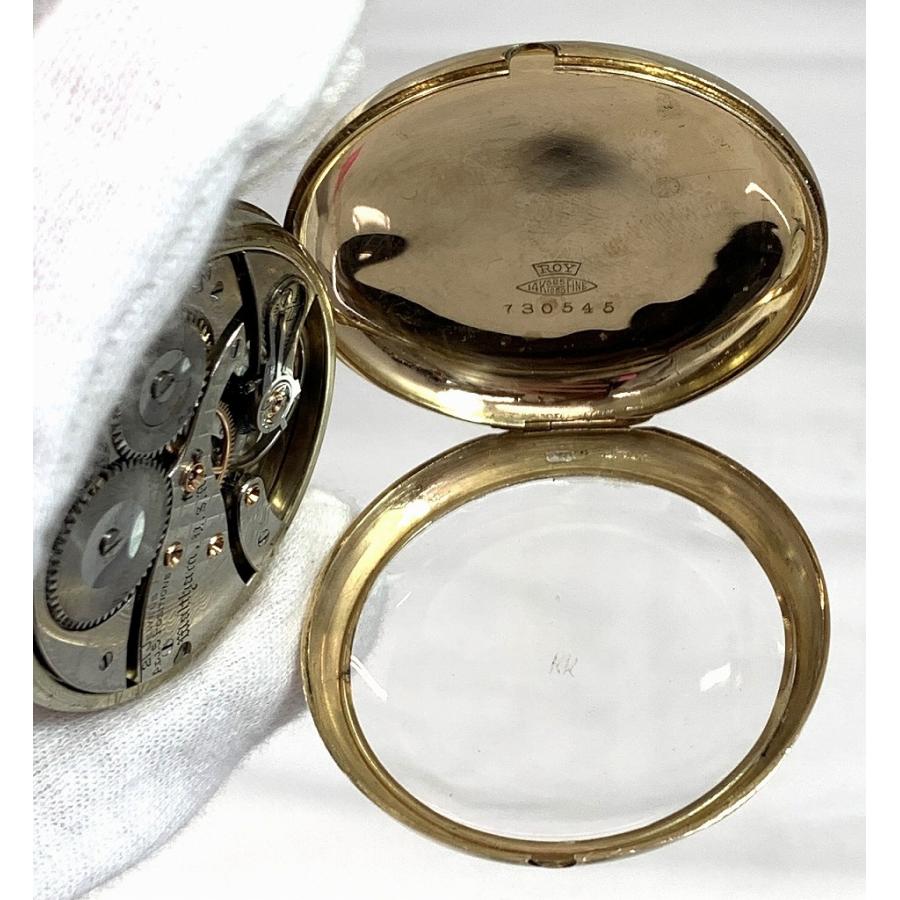 ウォルサム WALTHAM 14K 懐中時計 53.5g 手巻 : ワットマン Yahoo 