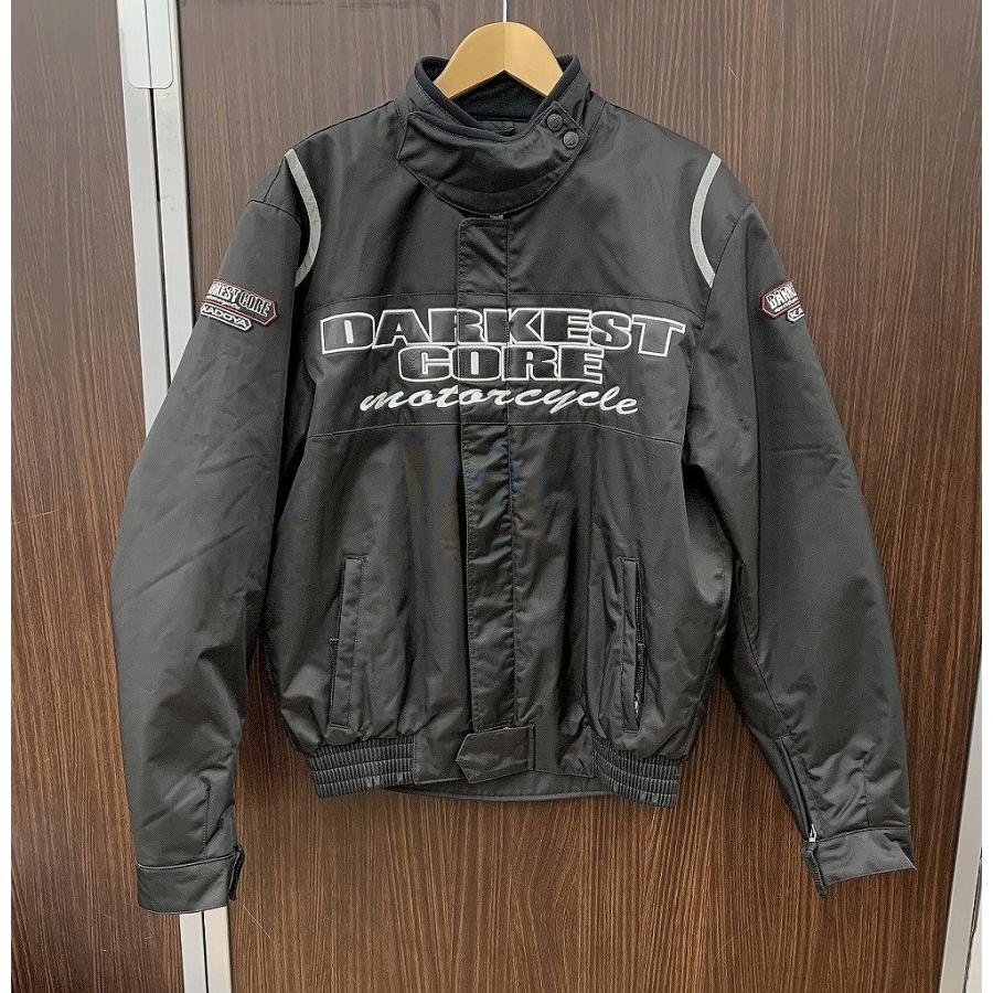 美品◎KADOYA DARKEST CORE バイクジャケット LL グレー カドヤ KADOYA DARKEST CORE ライディングジャケット : ワットマン