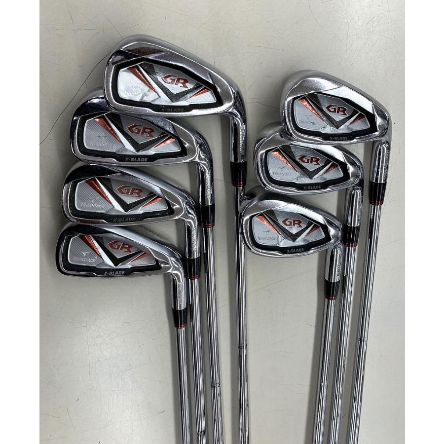 ツアーステージ TOURSTAGE 右用 アイアンセット 7本 X-BLADE GR