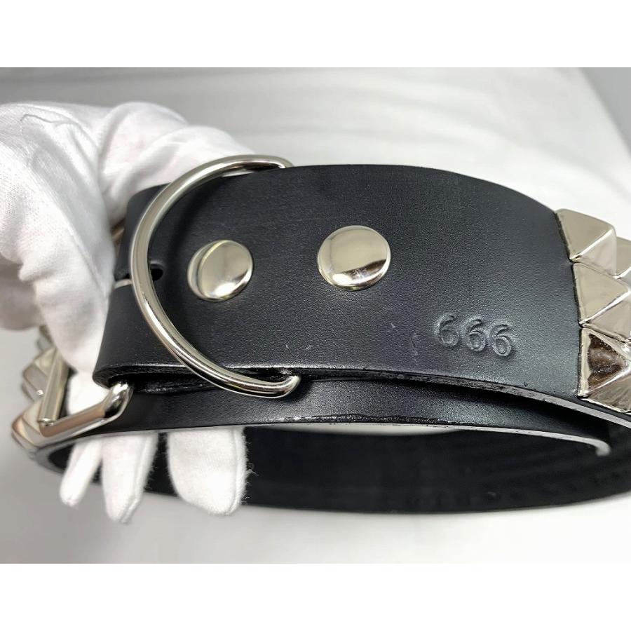 666 スタッズベルト SMサイズ : ワットマン Yahoo!ショッピング店