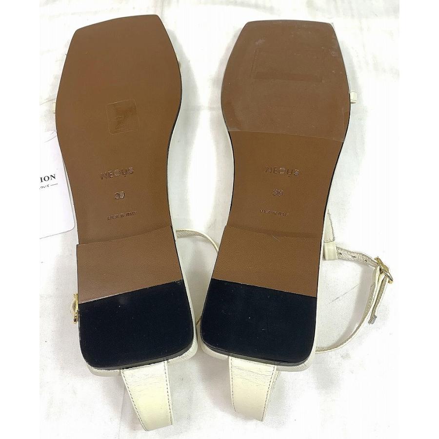 NEOUS JACQUI サンダル 未使用品 ホワイト : ワットマン Yahoo 