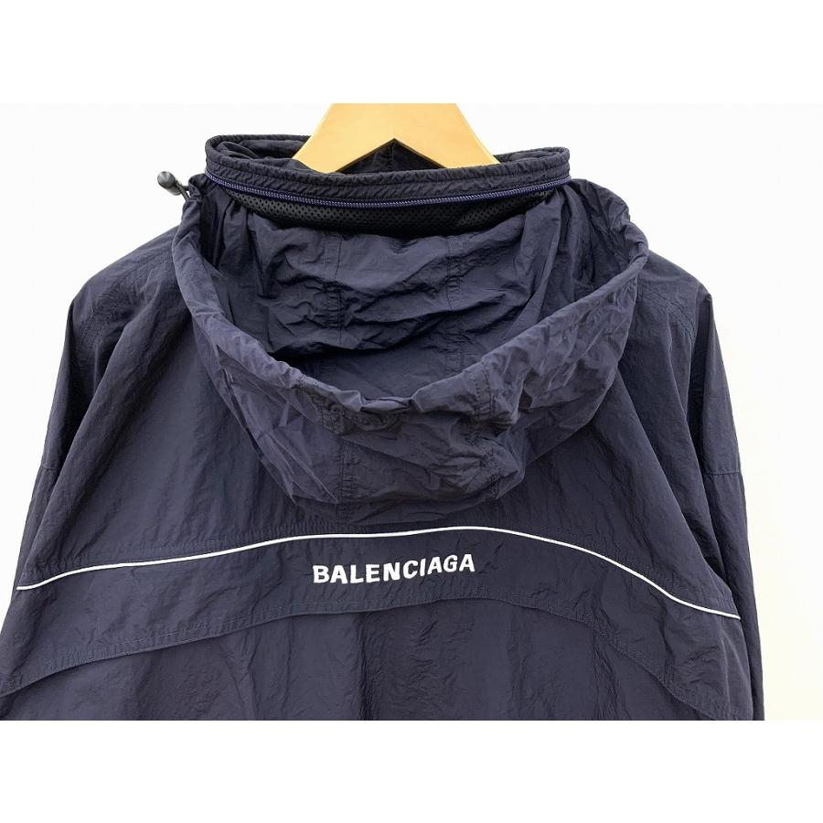 バレンシアガ BALENCIAGA ナイロン アノラックパーカー サイズ 46