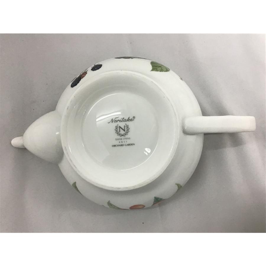 美品 ノリタケ ロイヤルオーチャード ティーポット ミルクポット 大皿