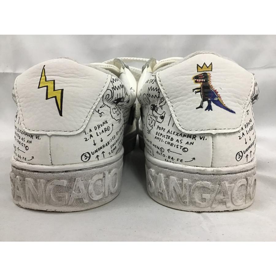 靴工房サンガッチョ SANGACIO ×Jean-michel Basquiat 24cm 